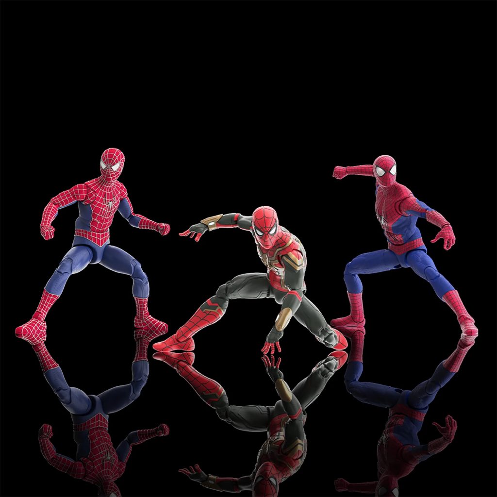 It’s the moment Spider-Man fans have been waiting for-Hasbro Reveals the Spider-Men Marvel Legends
