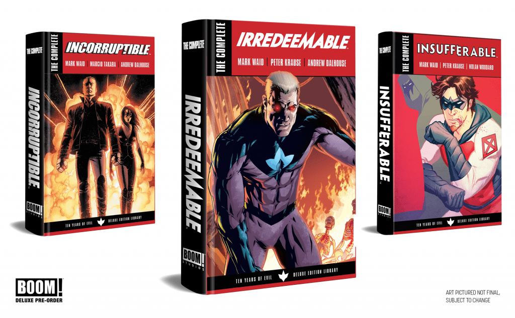 BOOM! Marks TEN YEARS OF EVIL with THE COMPLETE IRREDEEMABLE DELUXE EDITION LIBRARY – Launching NOW on Kickstarter!