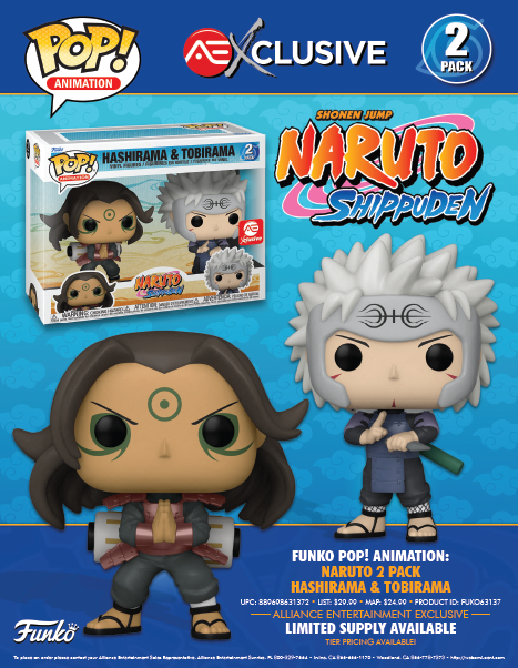 Alliance Entertainment Exclusive Naruto – Hashirama & Tobirama Limited Edition Collectible from Funko Sells Out Complete Run of 28,000 Units in One Hour