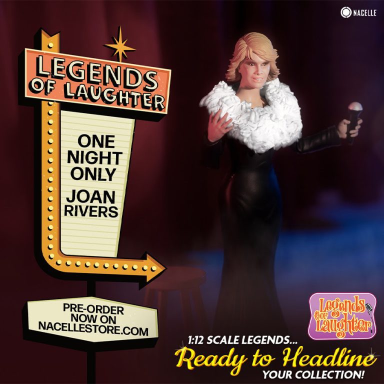 The Nacelle Company Announce Bill Hicks, Joan Rivers & Lenny Bruce Action Figures with the