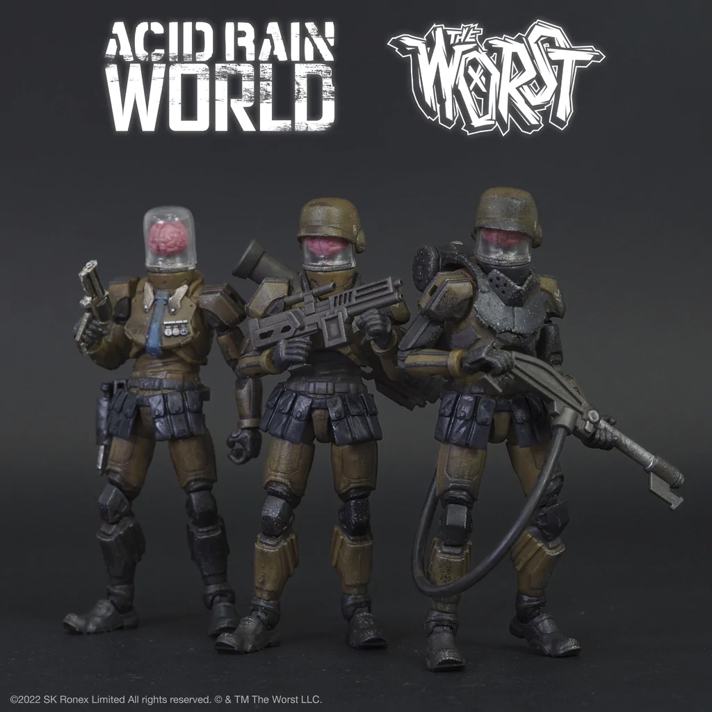Super7 x The Worst x Acid Rain World Collaboration