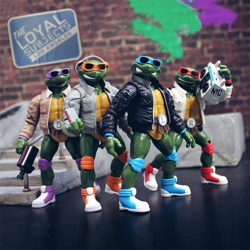 The Loyal Subjects Tease BST AXN Street Teenage Mutant Ninja Turtles-Dropping at Target Soon