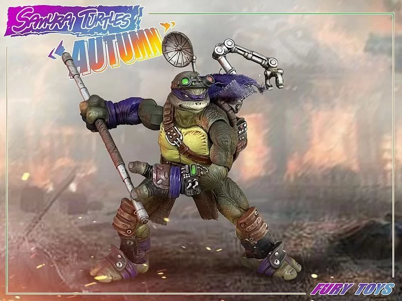 5K Toys Announces the next two Samurai Turtles Figures from Fury Toys