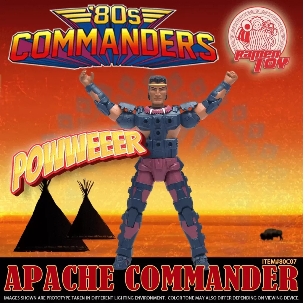 80s Commander – Apache Commander with Crossbow-Pre-Order Now Available