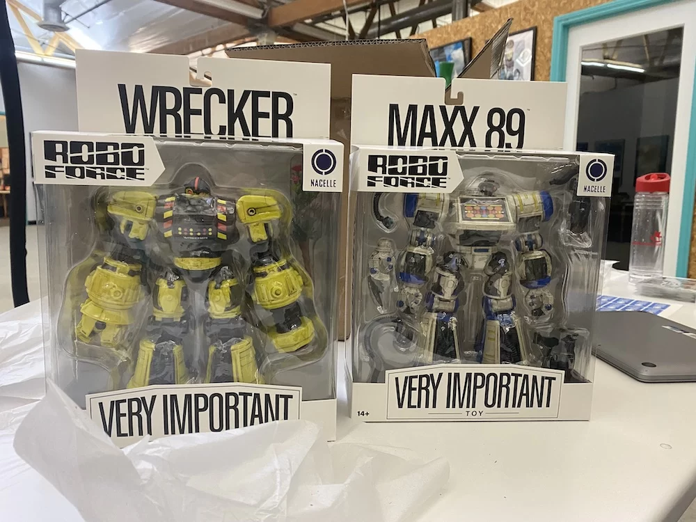 Nacelle Company’s Robo Force Figures are finally here!