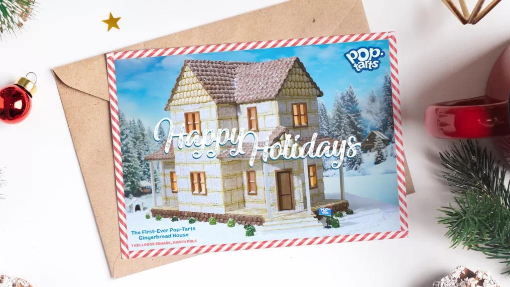 POP-TARTS CELEBRATES FIRST FROSTED GINGERBREAD FLAVOR BY LISTING A GINGERBREAD HOUSE ON ZILLOW