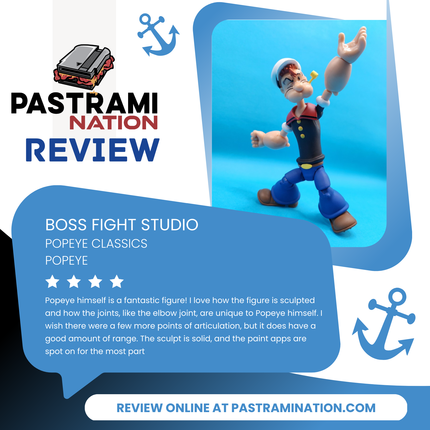 Action Figure Review Popeye Classics Popeye Figure