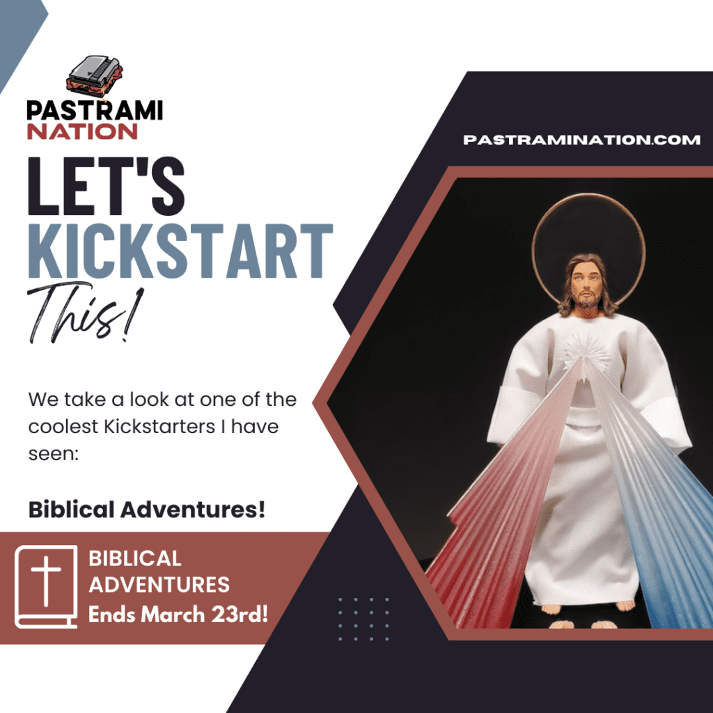 Let’s Kickstart This! Biblical Adventures Action Figures