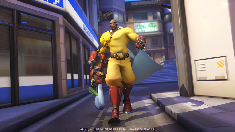 First Major In-game Collaboration for Overwatch 2 Adds Cosmetic Collection Based on Beloved One-Punch Man Anime