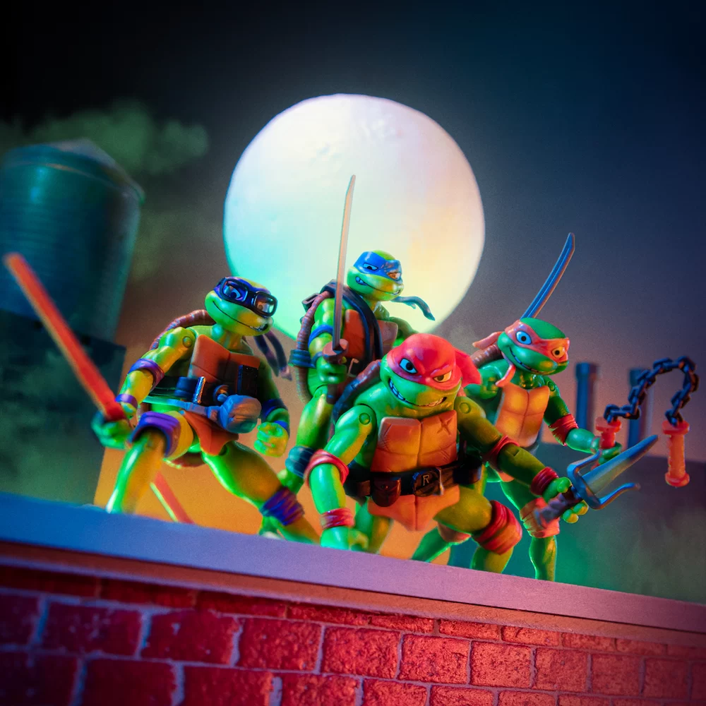 Playmates Toys Reveals Official Action Figures for Paramount Pictures, Nickelodeon Movies and Point Grey Productions’ Highly Anticipated Film “Teenage Mutant Ninja Turtles: Mutant Mayhem”
