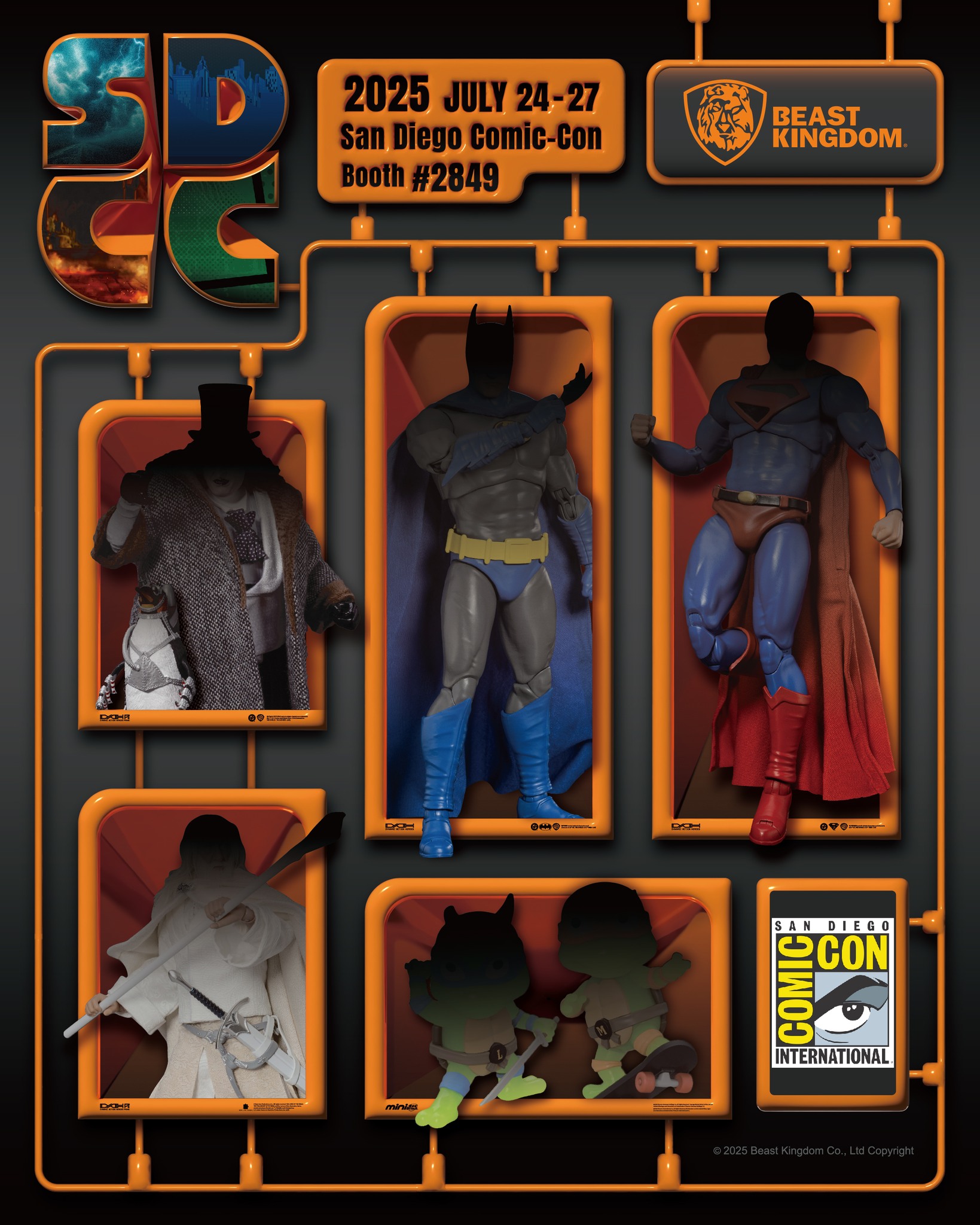Figurine Batman – SDCC 2003 Exclusive, Mattel, Extrêmement Rare