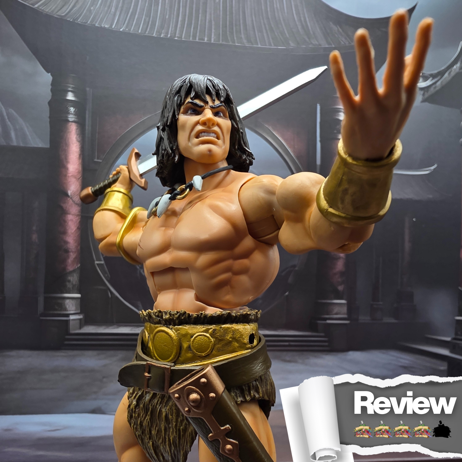 De Toyboys | Conan The Barbarian 1982 Vintage Collection Action Figure Wave 1 Conan Warpaint Ver 14 Cm